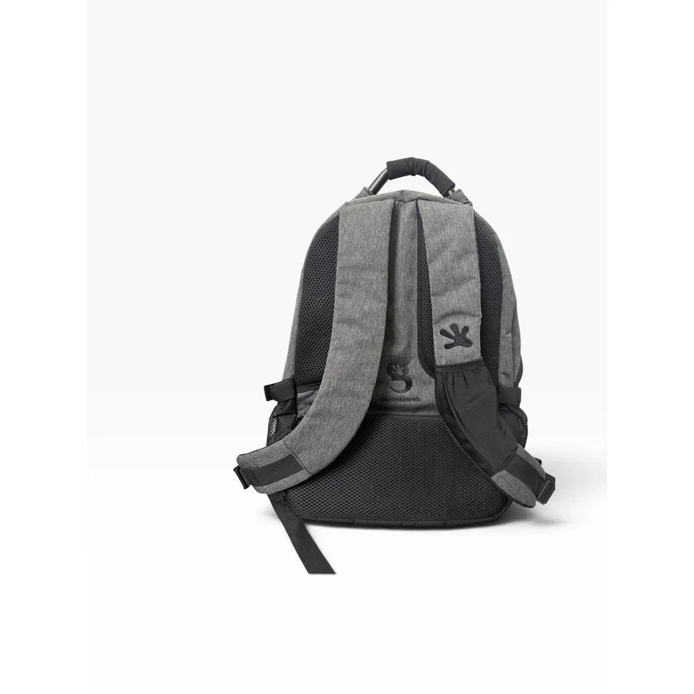 Geckobrands Gray Backpack Multi Compartment Laptop School Travel Bag Padded
